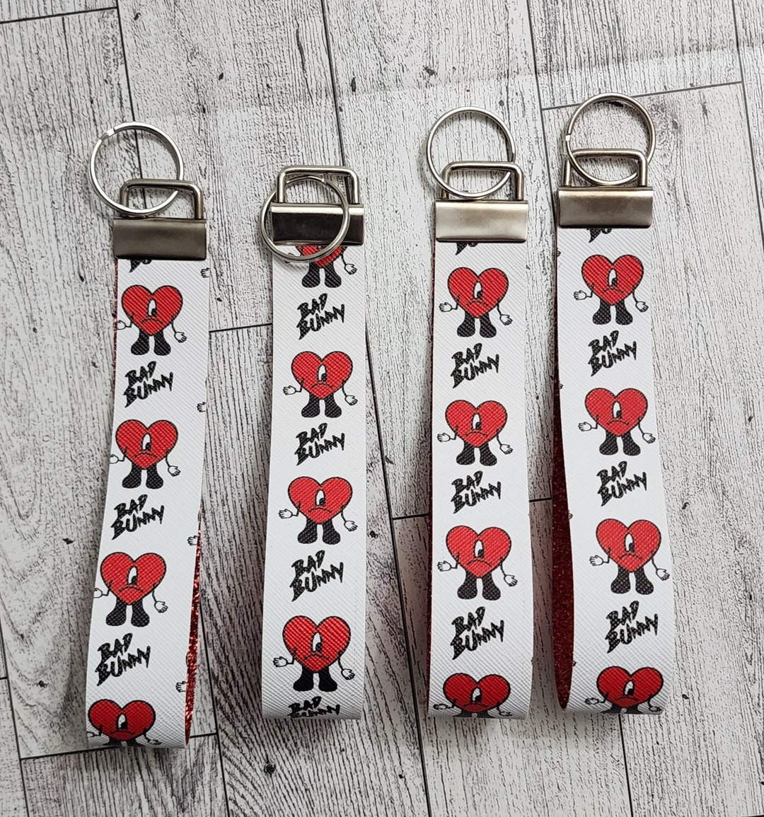 Bad Bunny Keychains Etsy