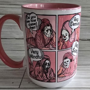 Horror coffee cup