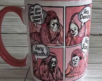 Horror coffee cup