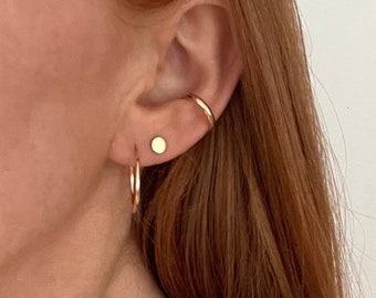 Kata 14k GOLD fill EAR CUFF earring/gold ear cuff/ minimalist ear cuff / gold filled earrings/ boho earrings/hypoallergenic earrings