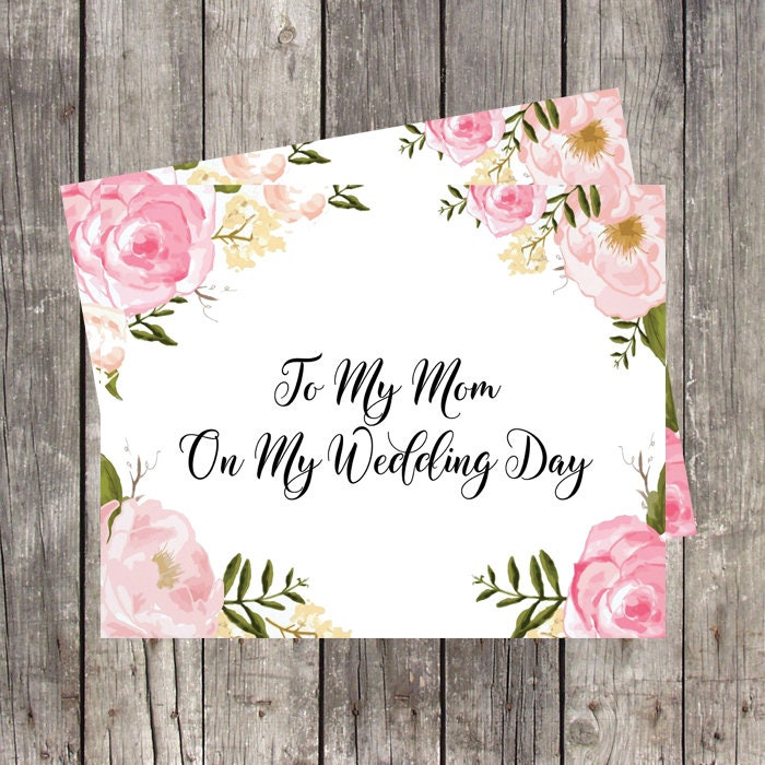 mother in law card wedding day