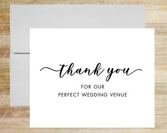 Wedding Vendor Cards