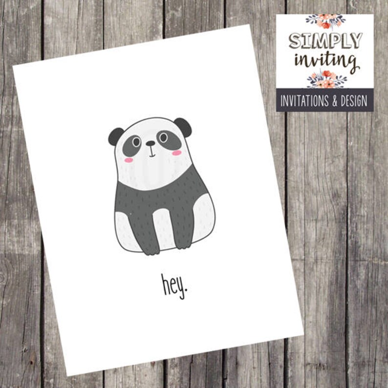 PRINTED Birthday Gift Set Cartoon Critters Stationery Note Cards| Set of 10 Funny Greeting Card Notes Gift for Teens