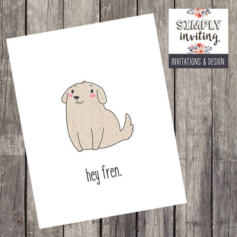 PRINTED Birthday Gift Set Cartoon Critters Stationery Note Cards| Set of 10 Funny Greeting Card Notes Gift for Teens
