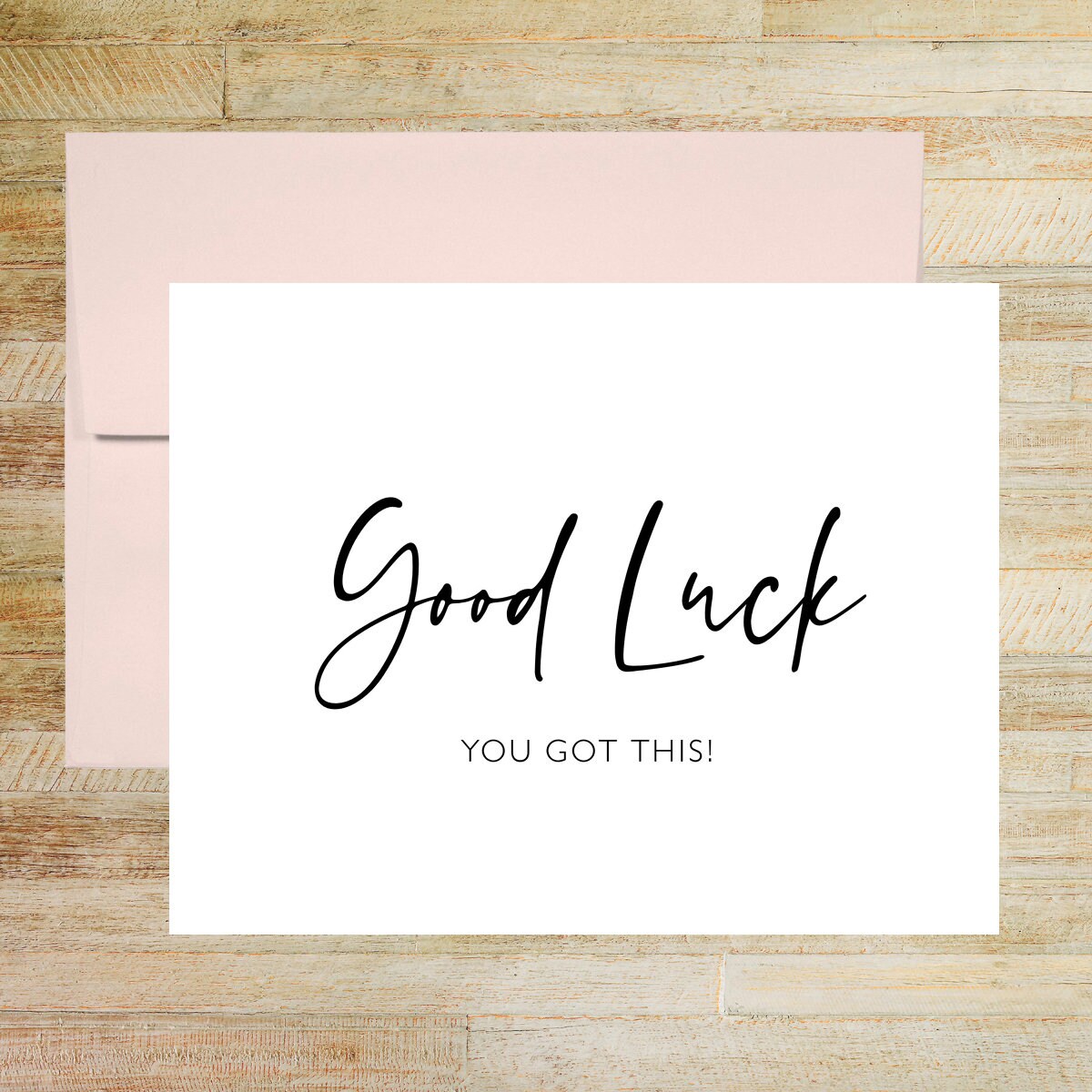 Good Luck You Got This Greeting Card, Card for Friend, New Job