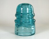 oldest style B O RAILROAD glass insulator, 1870 Brookfield insulator, CD 136 insulator, Baltimore and Ohio insulator, telegraph insulator