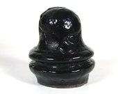 Private Issue RED insulator, 1846-1996 TELEGRAPH in CANADA Commemorative insulator, Mark Lauckner glass, Similar to cd 718