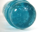 unusual WITHYCOMBE glass insulator, RIBBED Insulator, DOME Embossed insulator, 1899 insulator, cd 121, telegraph insulator, old insulator