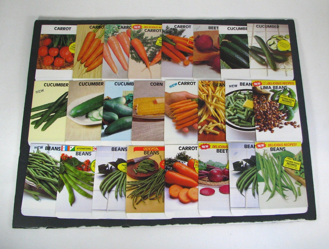 24 Dif VEGETABLE Seed Packs, From HELENA MONTANA State Nursery & Seed