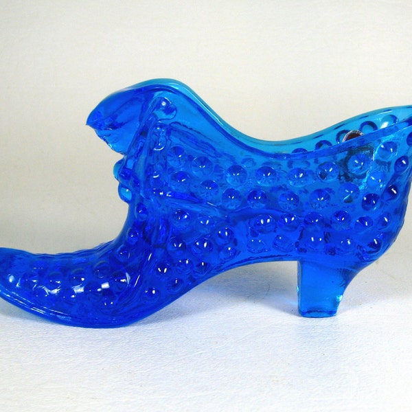 Fenton Glass Shoe Etsy