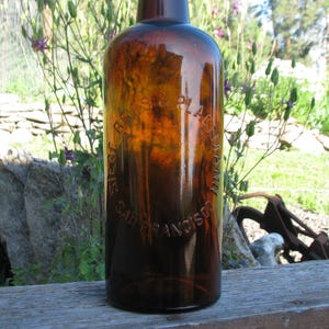 old SIEBE BROS. & PLAGEMANN whiskey bottle, Western Whiskey bottle, Pre Prohibition, San Francisco California