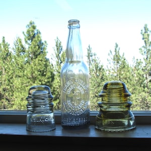 1910's Glass Bottle - Etsy