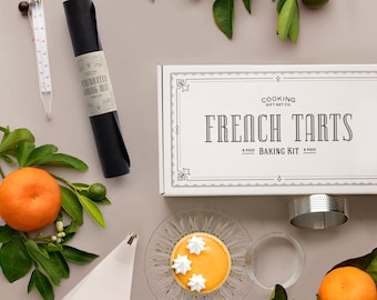 French Tart Kit - Baking Kits, Gift Mothers Day, Foodie Gift - 9 Piece