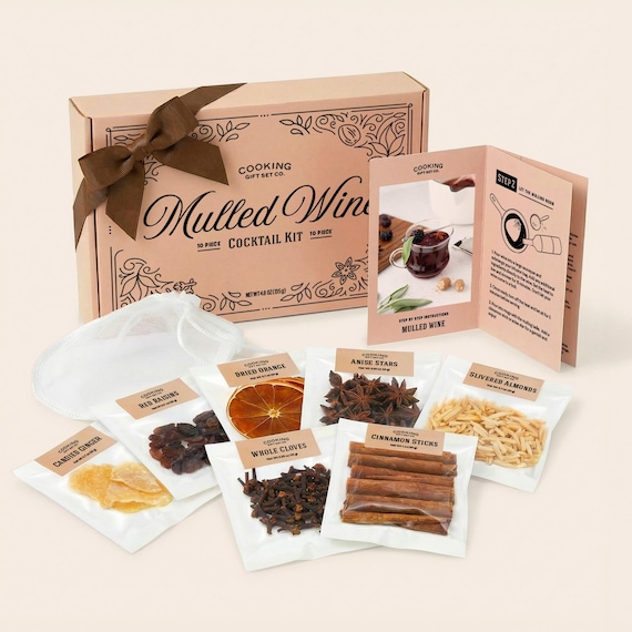 Mulled Wine Kit: Holiday Wine Lover Gift Set