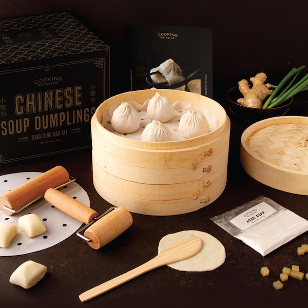 Regalos de cocina: Kit de dumplings de sopa china