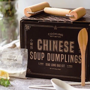 Chinese Soup Dumpling Kit: Xiao Long Bao Foodie Gifts, Asian Cooking Gifts