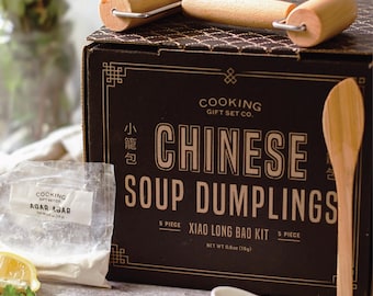 Chinese Soup Dumpling Kit: Xiao Long Bao Foodie Gifts, Asian Cooking Gifts