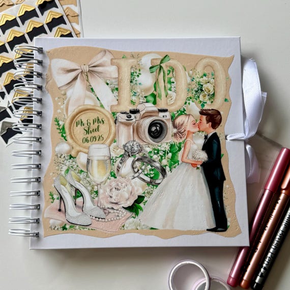 Bespoke Wedding Scrapbook/Photo Album