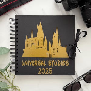 Disney Scrapbook – Universal Studios Memory Book – Album fotografico personalizzato Disney World – Regalo per viaggio Disney – Libro di incontro e saluto con i personaggi