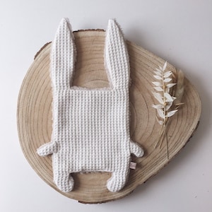 LUCIEN rabbit comforter, flat comforter, birth gift, image 1