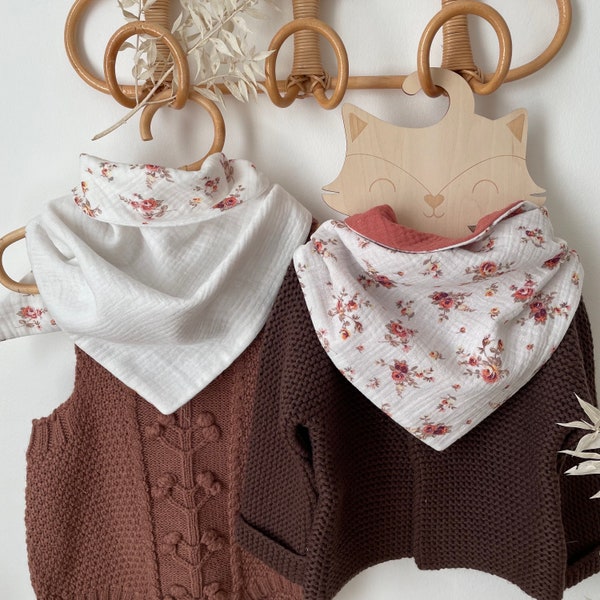 Foulard enfant, Bandana, cache-cou, écharpe bébé, écharpe enfant, snood, tour de cou, chèche