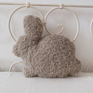 Kleines weiches Hasenkissen für Babyzimmer, Kinderzimmer