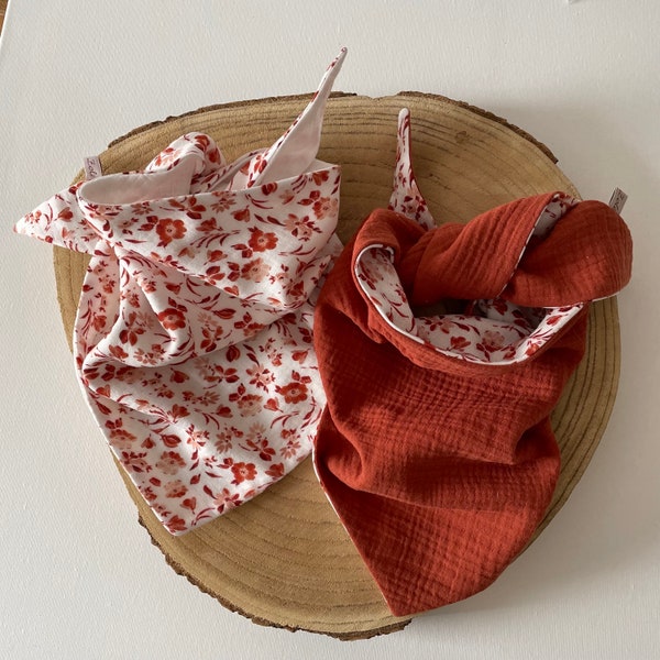 Foulard enfant, Bandana, cache-cou, écharpe bébé, écharpe enfant, snood, tour de cou, chèche