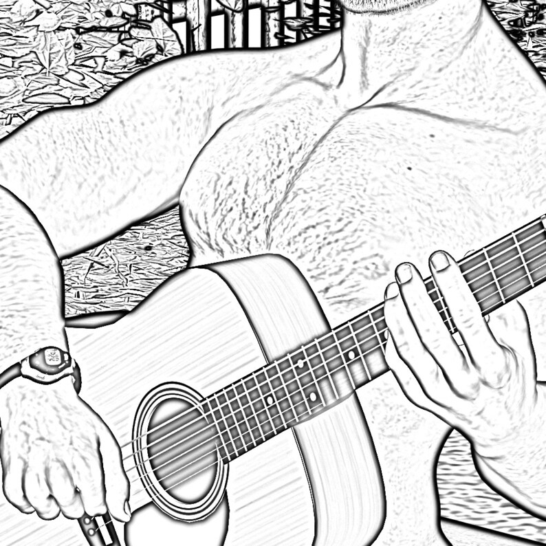 Printable Bachelorette Party Coloring Page Country Music | Etsy