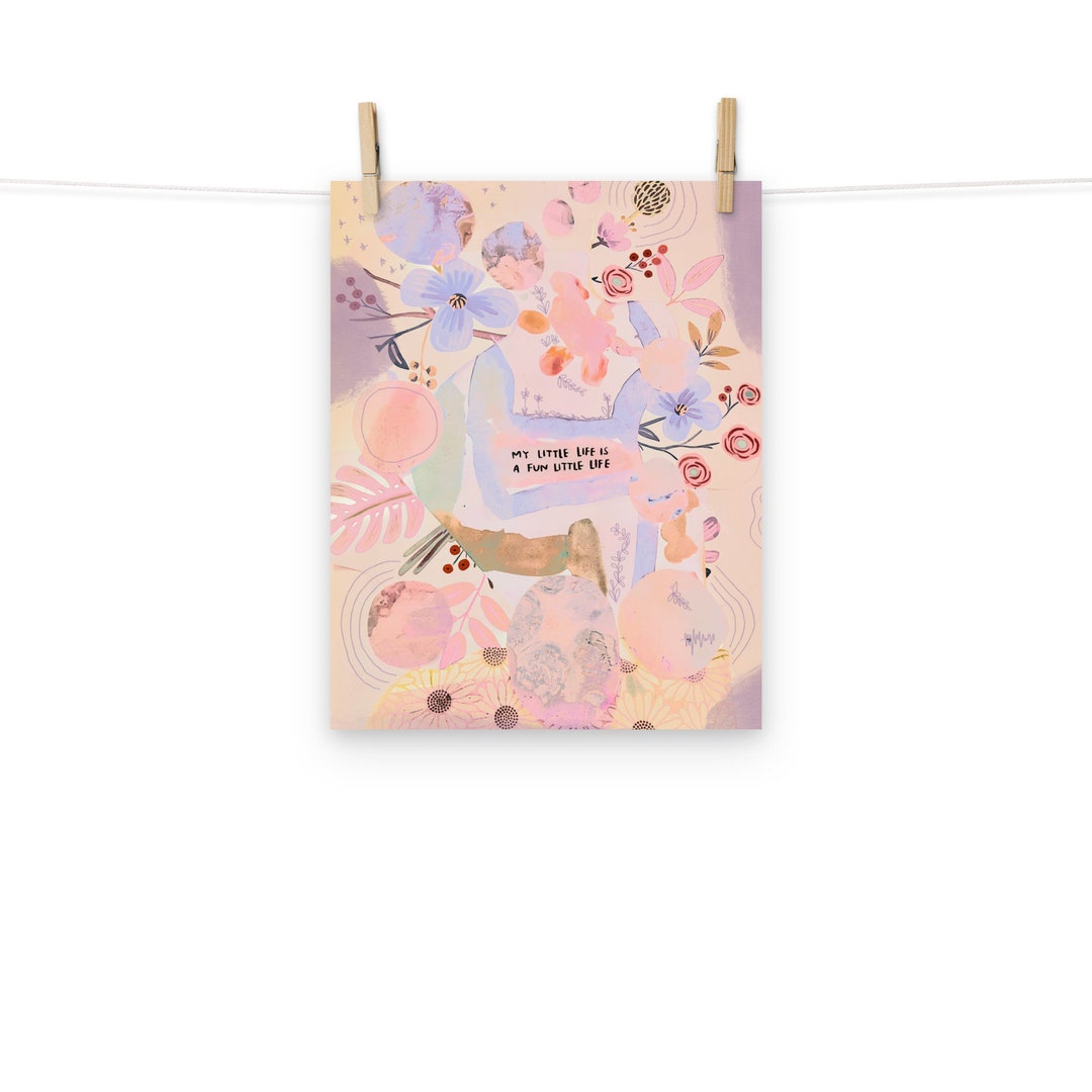 My Fun Little Life Original Art Print Poster - Etsy