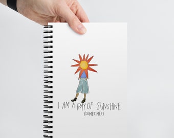 Spiral notebook - Ray of Sunshine