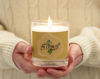 Enneagram 6 - Glass jar soy wax candle