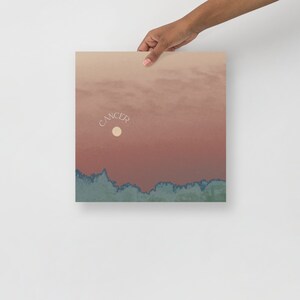 Énergie lunaire du cancer Poster