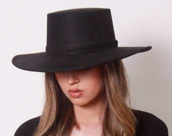 Black Hats Women-black Fedora Hat for 