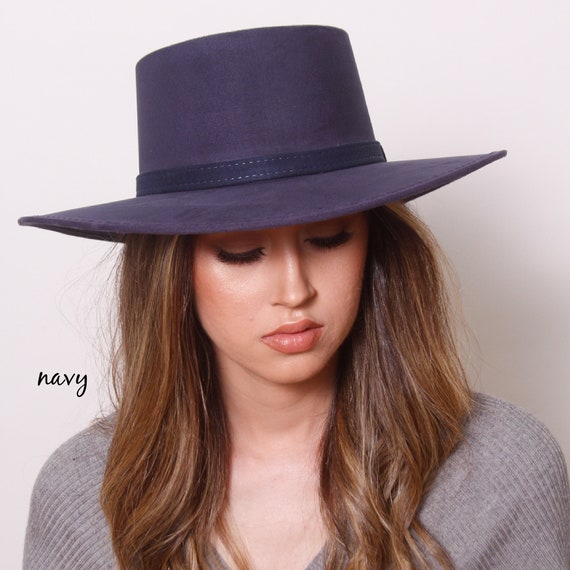 MARIA BOATER Hat/fashion Hat/hats Women/boho Hat/cowgirl - Etsy