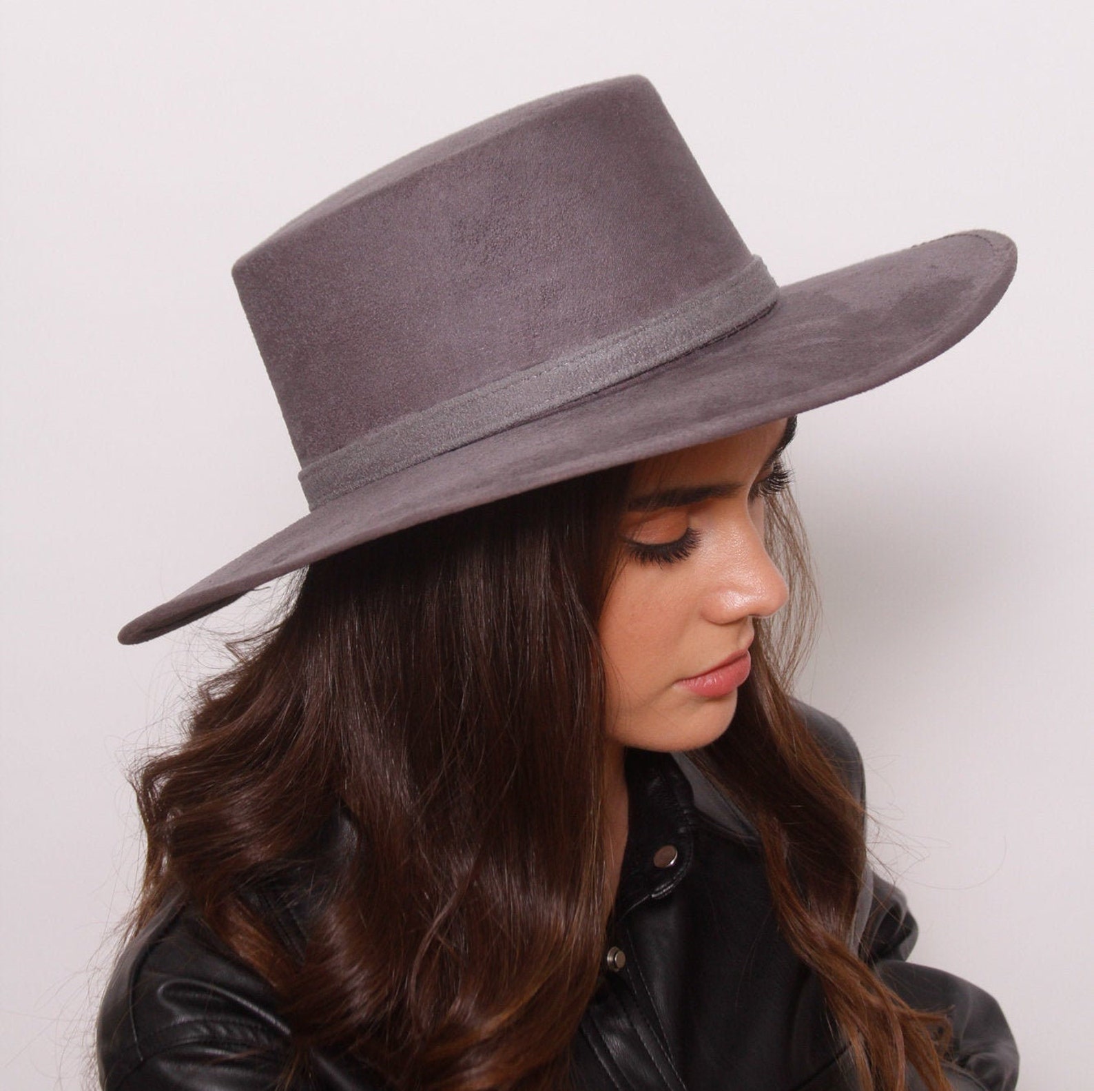 MARIA BOATER HAT/ bolero hat/fedora hats women/cowgirl | Etsy
