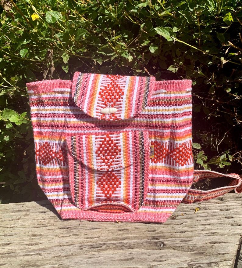 Mexican backpack mexican morral backpack mexican handbag,summer bag Mexican bag BOHO backpack handbag,hippie backpack beach bag