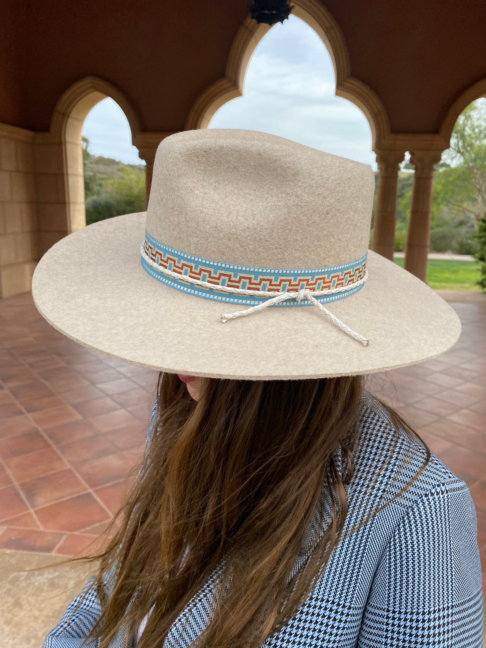 KIRSTEN BOHO FEDORA/boho hats women/fedora hats women/cowgirl Etsy