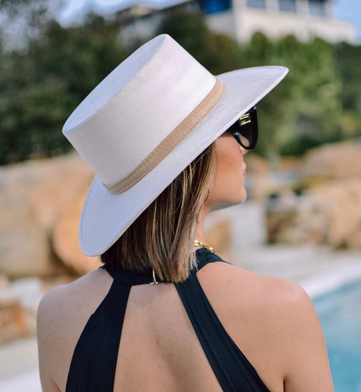 Sun Hat for Men and Women, Handmade Summer Fedora Premium Straw Hat with Snap Brim, Beach Hat, Vacation Hat
