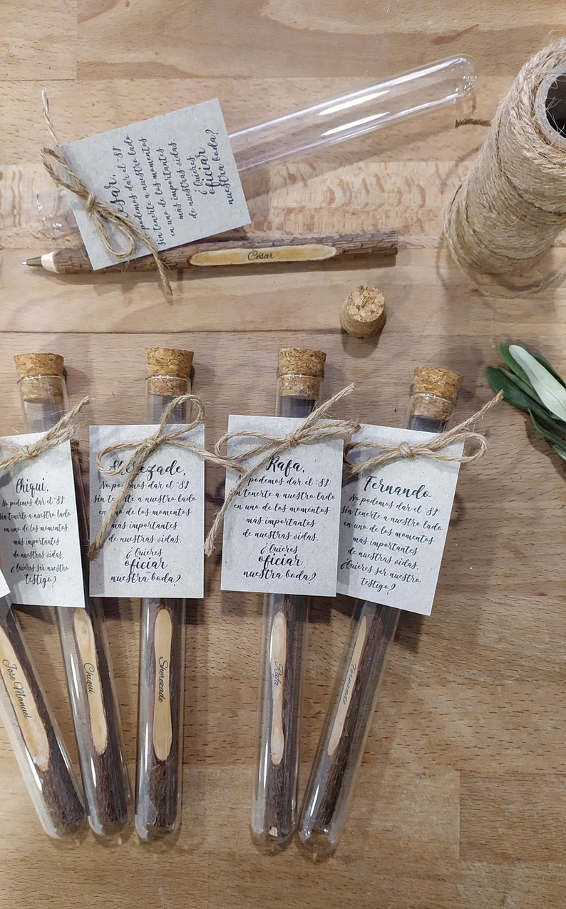 Detalles Para Testigos De Boda Detalles boda. Detalles testigos. Testigos boda. Bolígrafos | Etsy España