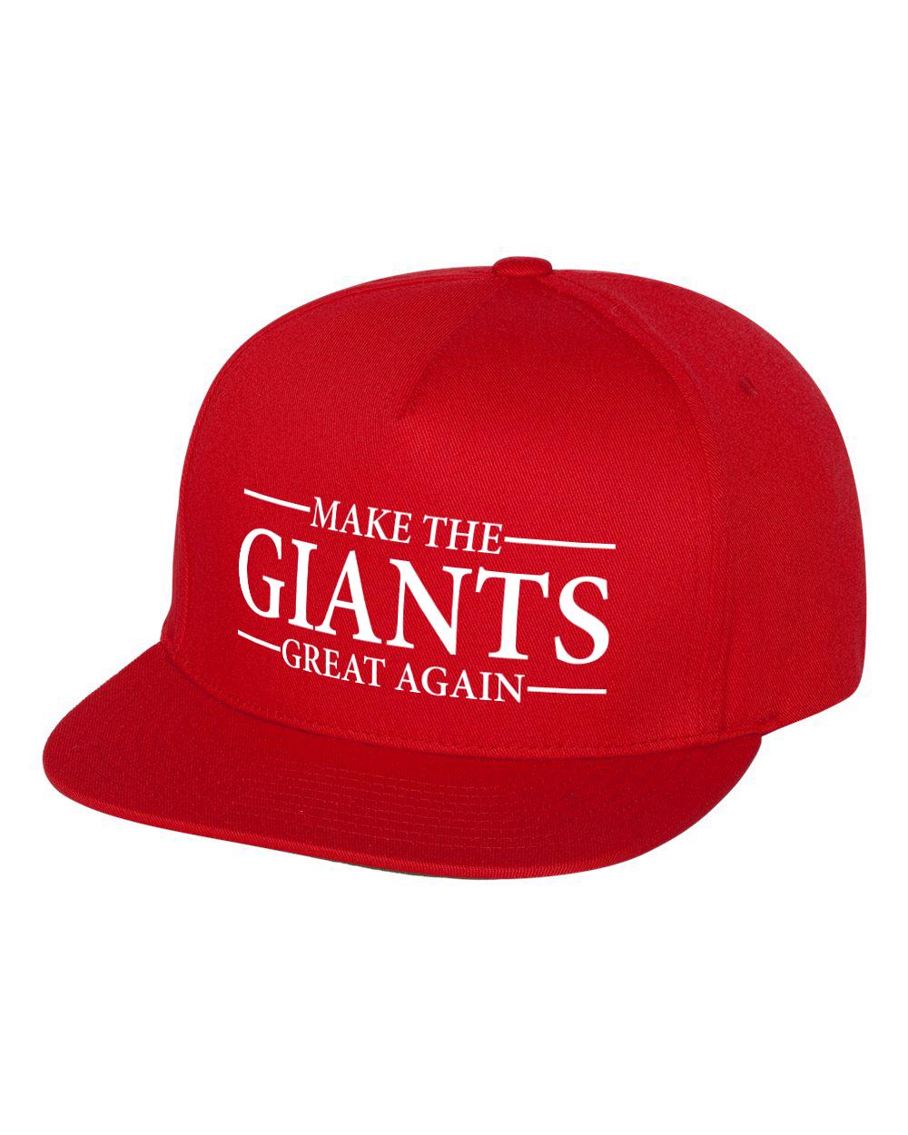 Make the GIANTS Great Again V2 - Snapback Hat Adjustable Cap