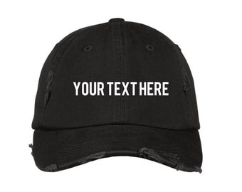 hats with words