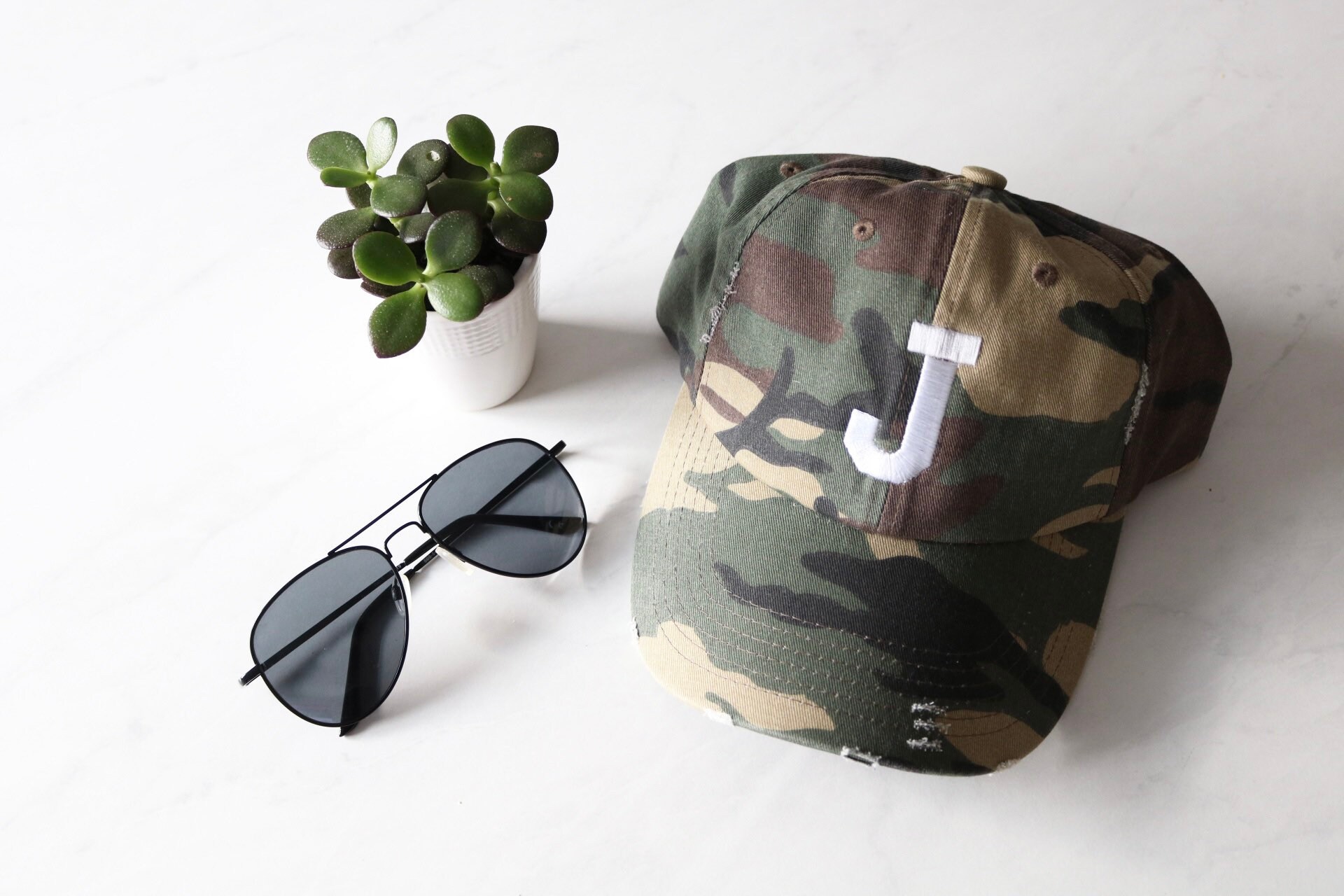 LETTER HATS Unisex Hats Embroidered Baseball Hat Initial Etsy