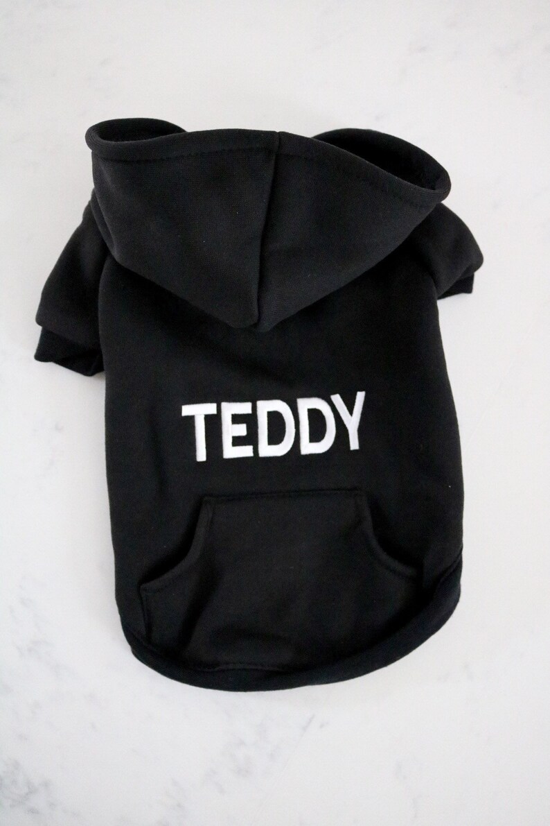 CUSTOM DOG HOODIE Limited Stock Dog Hoodie Dog Clothes Etsy