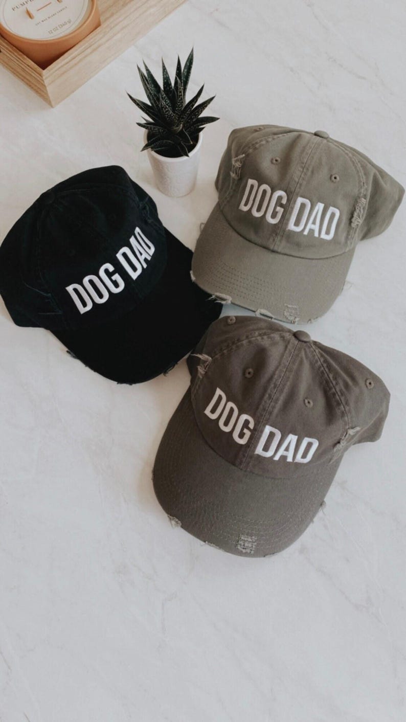 Dog Dad Hat | Baseball Cap image 9