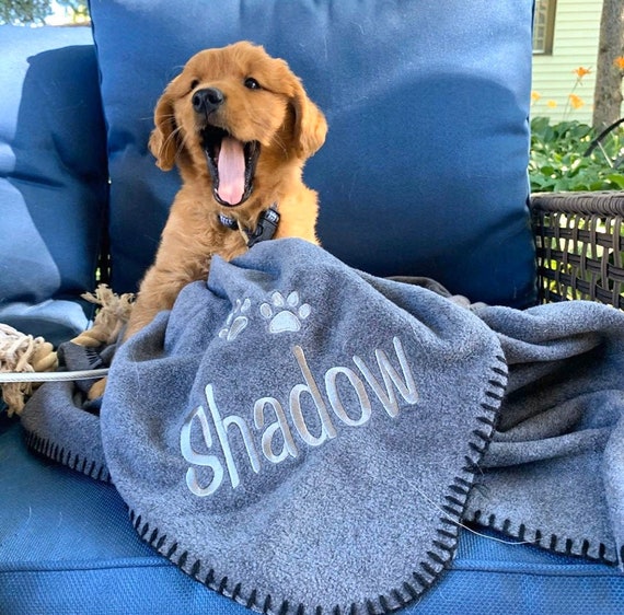 Custom Pet Blanket Etsy Personalized Dog Blanket Etsy These custom