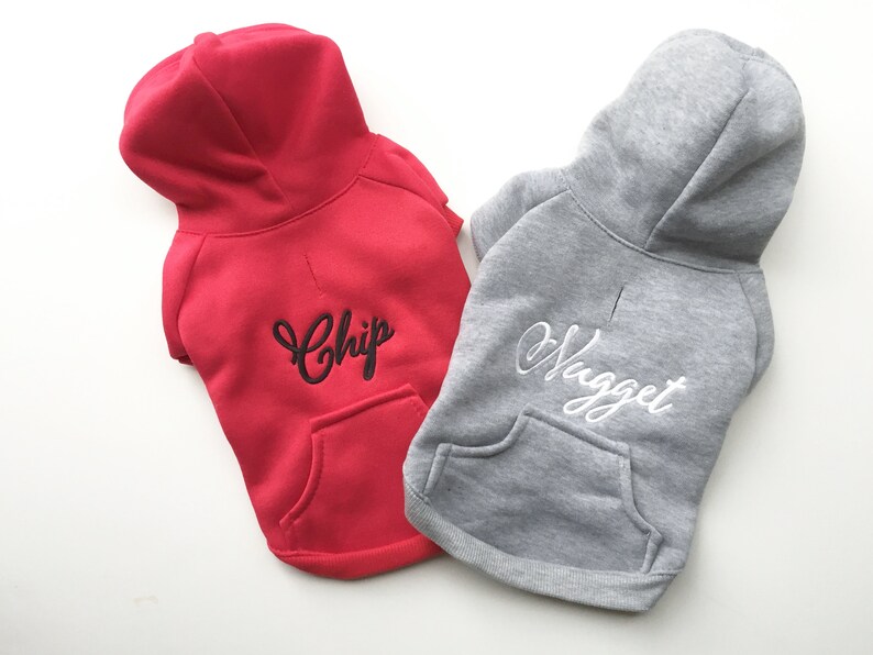 CUSTOM DOG HOODIE Limited Stock Dog Hoodie Dog Clothes Etsy