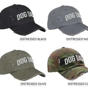Dog Dad Hat | Baseball Cap image 8