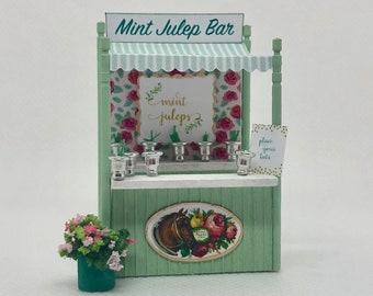 1:48 Mint Julep Bar Pop-up Shop KIT