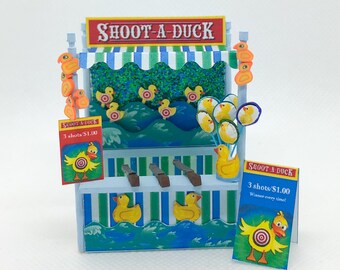 1:48 Special Edition Shoot-A-Duck Carnival Game KIT