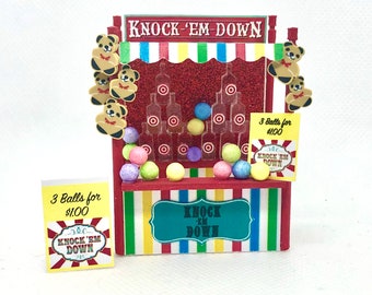 1:48 Special Edition Knock 'Em Down Carnival Game